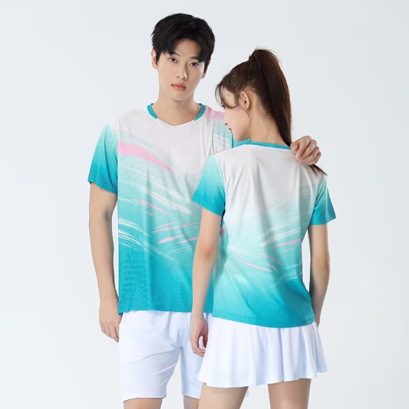 Badminton Jersey - Unisex Table Tennis T-shirt Professional Breathable