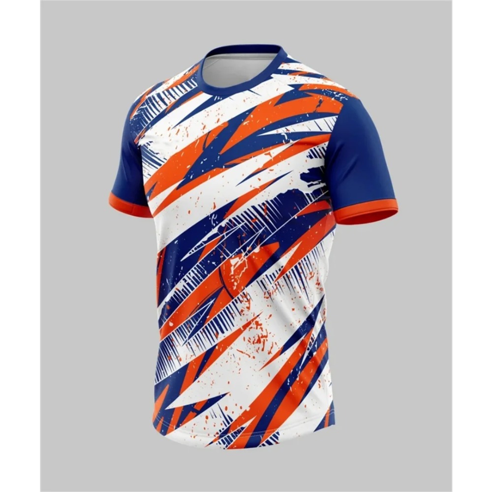 Badminton Jersey - Male 3D-printed Summer Football Badminton Tennis