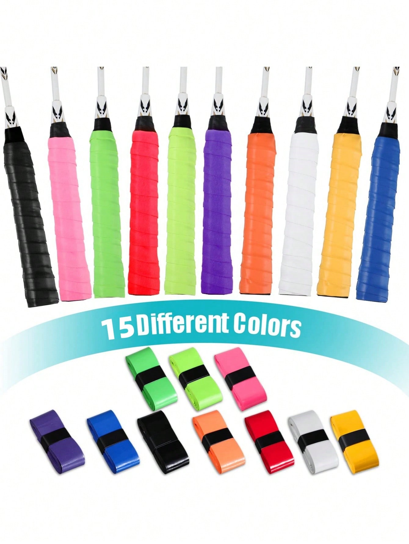 Badminton World - PU Tennis Badminton Overgrip Dry sweat-absorbent