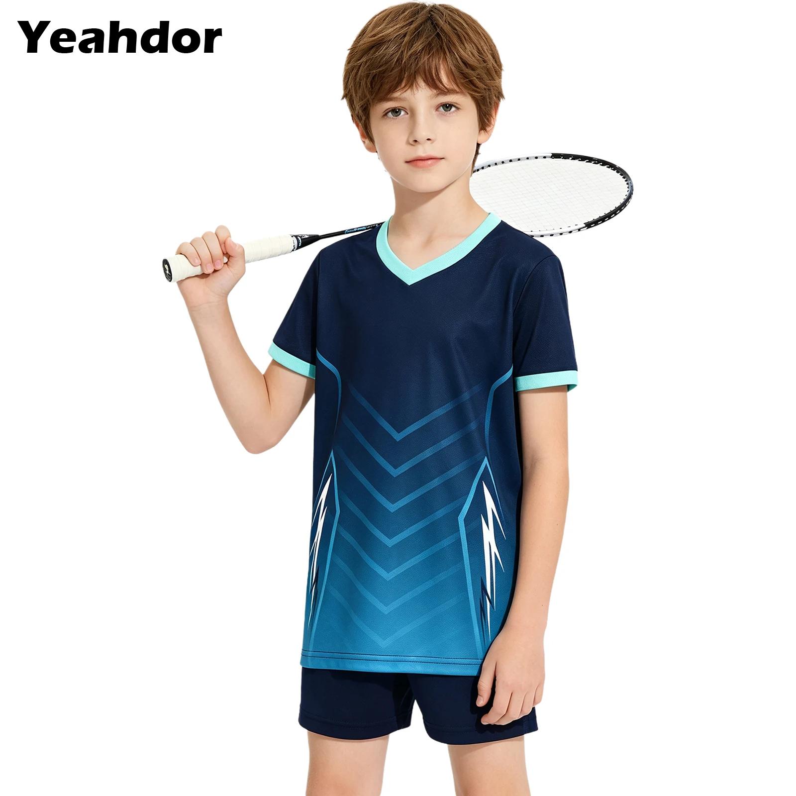 Kids Boys Girls Soccer Badmint - đánh giá và giá Badminton Jersey