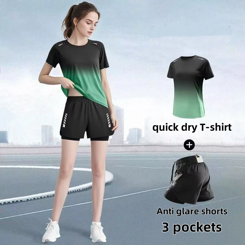 Women's sportswear set, runnin - đánh giá và giá Badminton Jersey