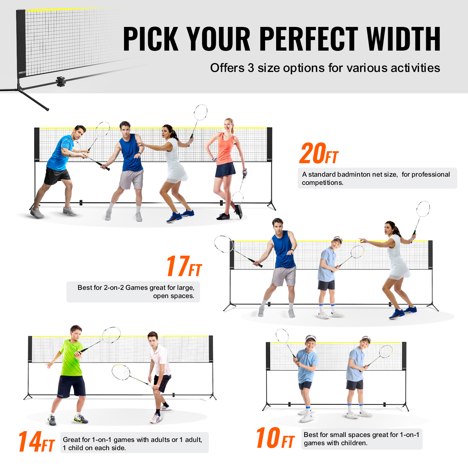 SucceBuy 20FT Badminton Net He - đánh giá và giá Badminton Net
