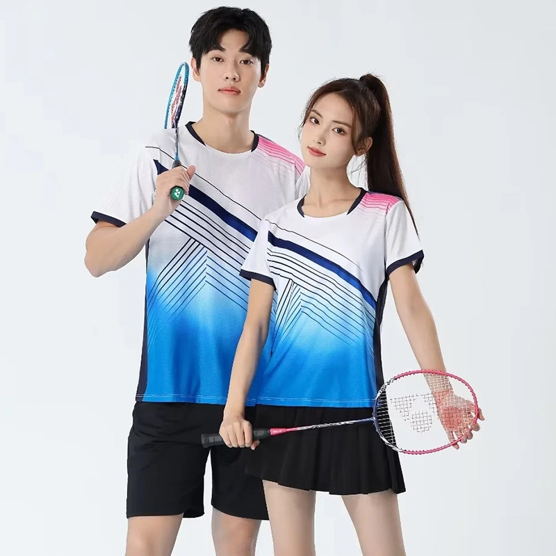 Men Badminton T-shirts Quick D - đánh giá và giá Badminton Jersey