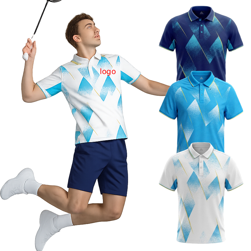 Men's Badminton Polo Shirt Cus - đánh giá và giá Badminton Jersey