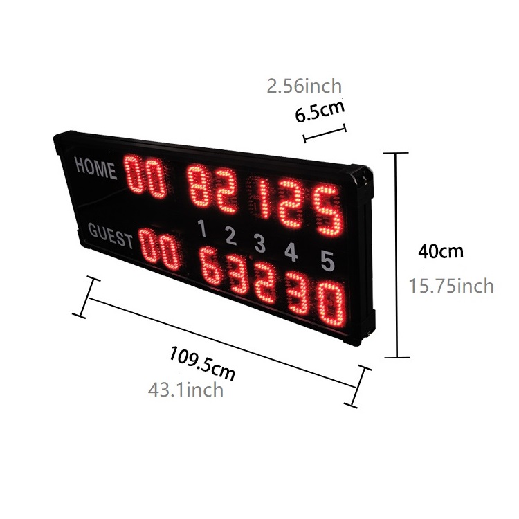 Manufacture 14 Digits 4 Inch O - đánh giá và giá Badminton Scoreboard