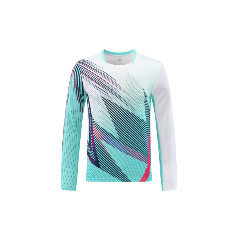 Long Sleeve Badminton Shirt Un - đánh giá và giá Badminton Jersey